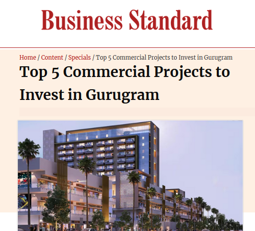 Top 5 Commercial Projects to Invest in Gurugram
