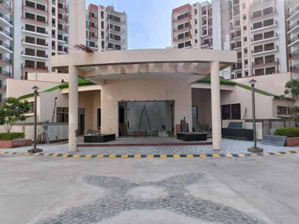 Club entrance work-in-progress